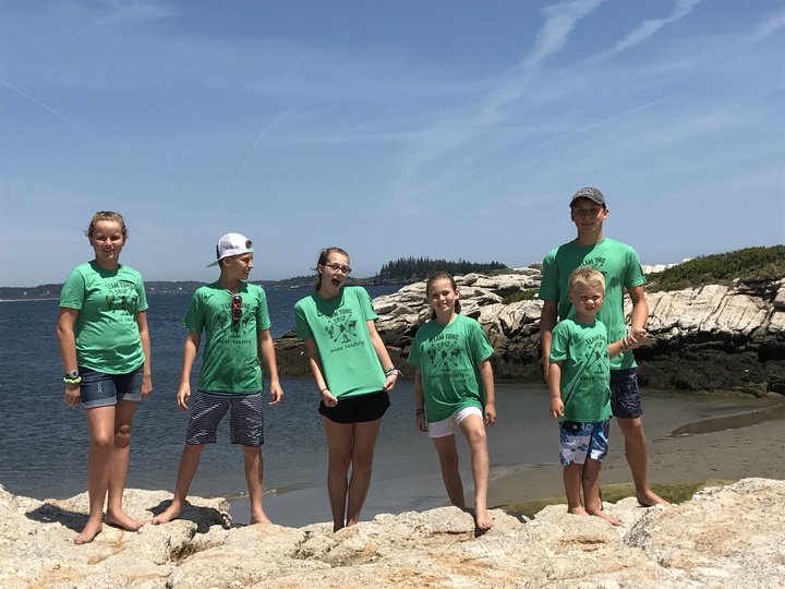 Team Tong Maine Roadtrip T-Shirt Photo