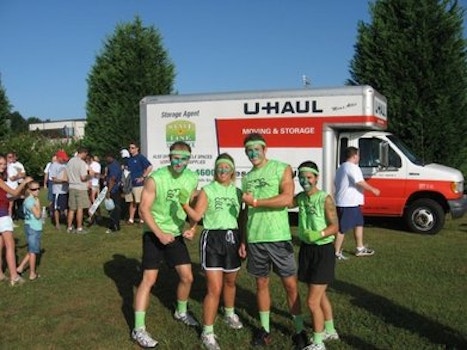 Team Gang Green At Mud Warfare 8 K T-Shirt Photo