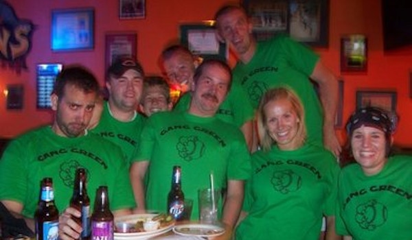 Picture of The Gang Celebrates Its First Softball Victory Of The Season Custom T-Shirt Design The Gang Celebrates Its First Softball Victory Of The Season T-Shirt Photo