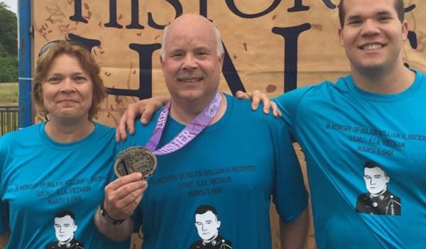 Picture of Marine Corps Half Marathon Custom T-Shirt Design Marine Corps Half Marathon T-Shirt Photo