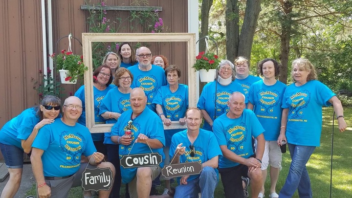 2017 Mc Mann 1st Cousin Reunion T-Shirt Photo