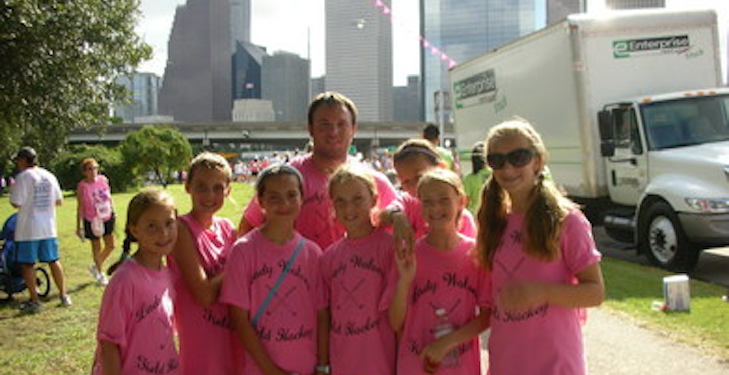Field Hockey Races For The Cure T-Shirt Photo