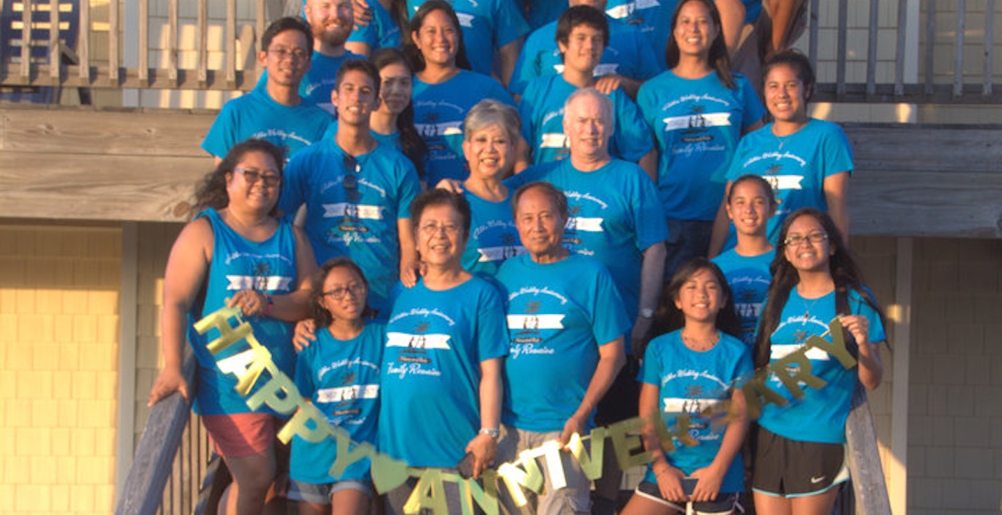 Picture of 50th Wedding Reunion Custom T-Shirt Design 50th Wedding Reunion T-Shirt Photo