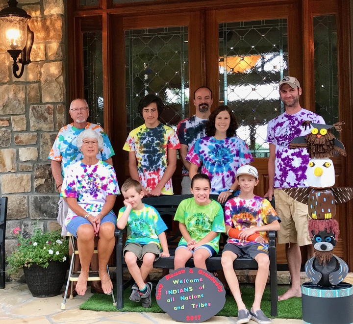 Camp Memaw And Grandaddy 2017 T-Shirt Photo