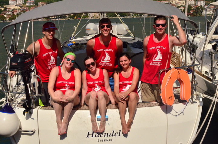 Sailing Adventures With Friends T-Shirt Photo