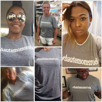 #Hautemomsrock T-Shirt Photo