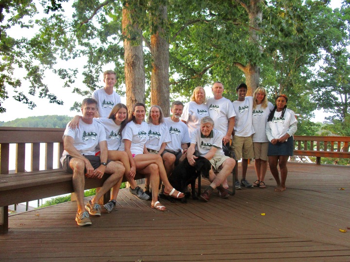 Family  Vacation At Smith Mountain Lake  Virginia T-Shirt Photo