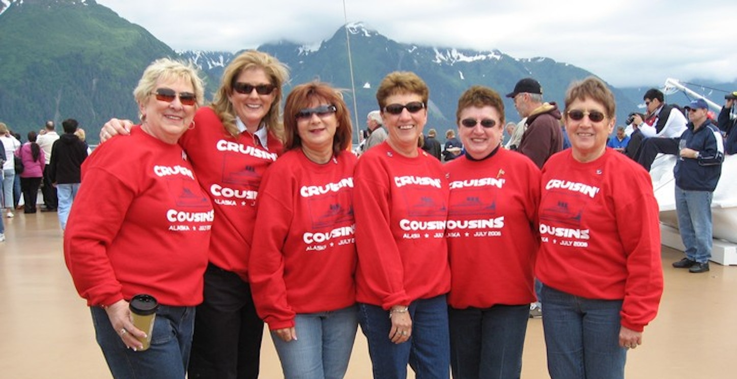 Crusing Cousins Cruise Alaska T-Shirt Photo