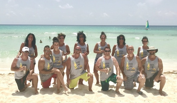 Picture of Beer, Lime And Sunshine Custom T-Shirt Design Beer, Lime And Sunshine T-Shirt Photo