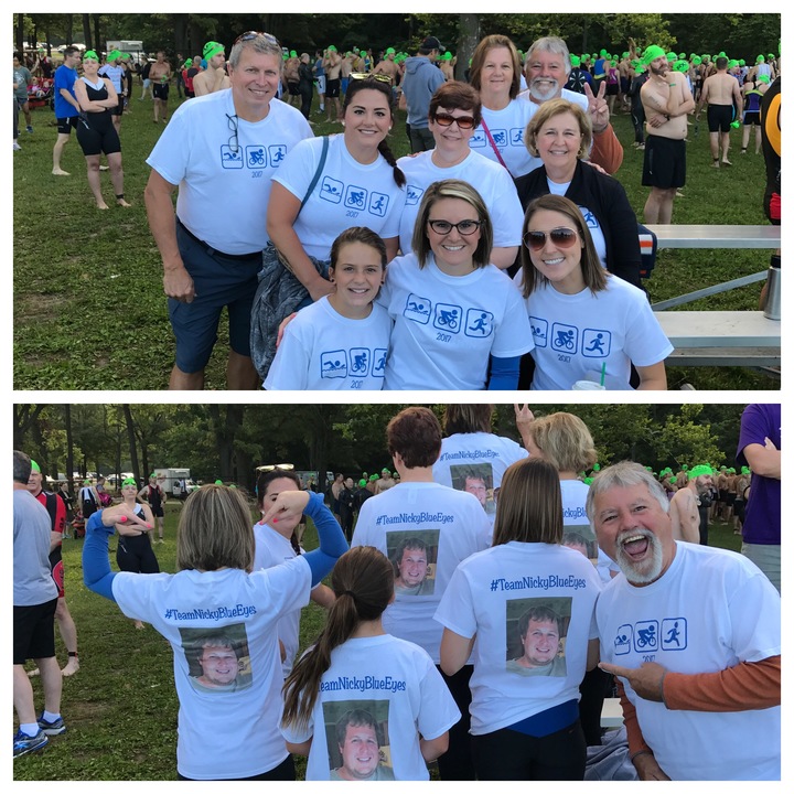 #Team Nicky Blue Eyes T-Shirt Photo