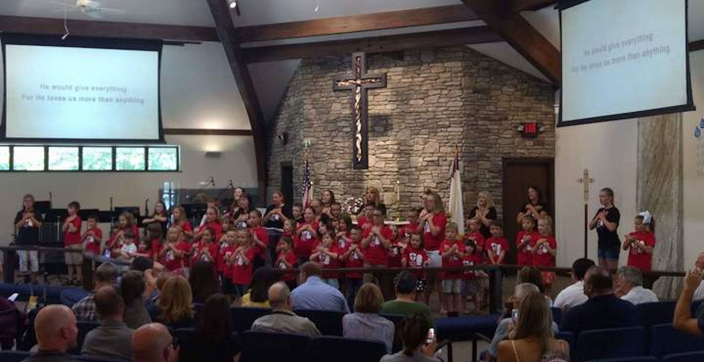 Sunday Singing After Vbs T-Shirt Photo