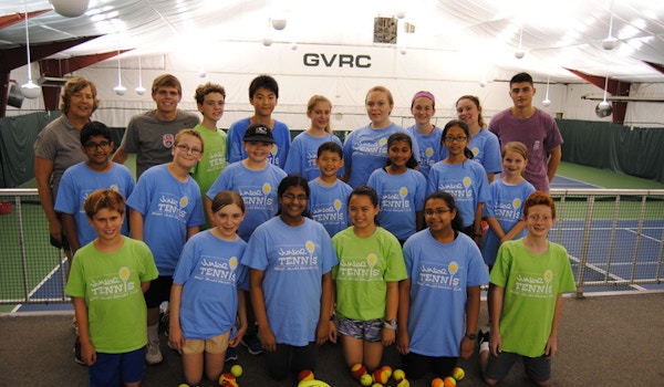 Tennis Camp At Gvrc T-Shirt Photo