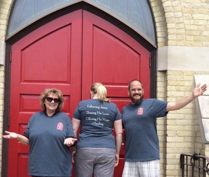 The Red Door Church's New Red Door Shirts! T-Shirt Photo