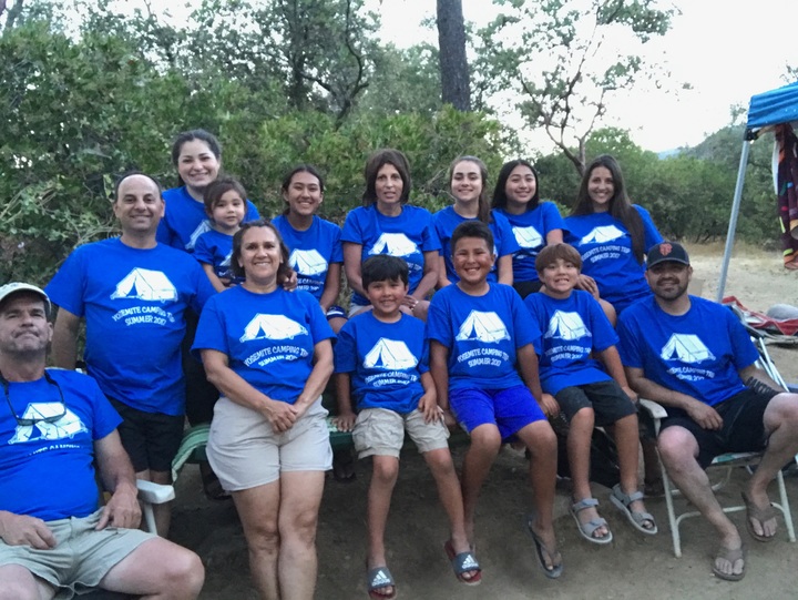 Family Camping T-Shirt Photo