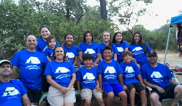 Family Camping T-Shirt Photo