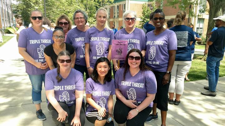 Office Olympics 2017: Team Triple Threat T-Shirt Photo