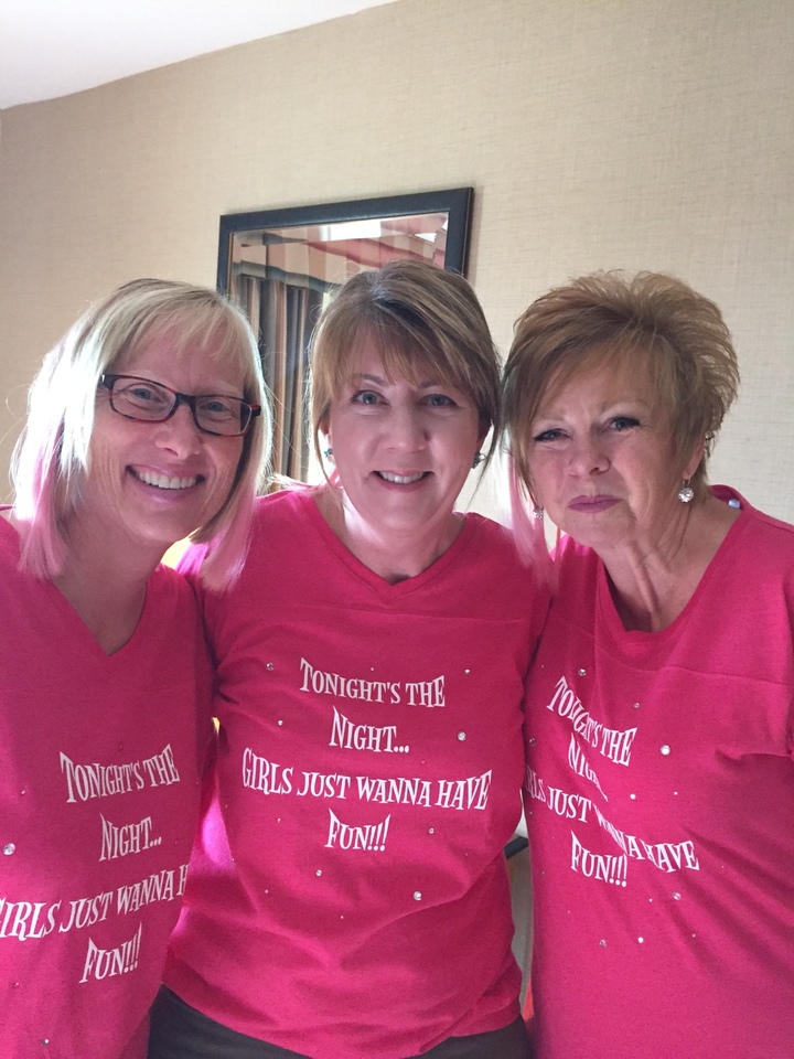 Tonight's The Night....Girls Just Wanna Have Fun!!! Tinley Park, Il 2017 T-Shirt Photo