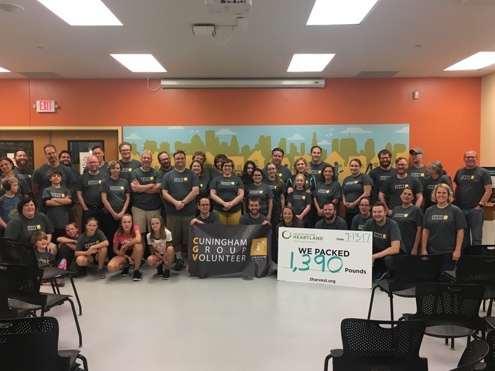 Cuningham Group Volunteers T-Shirt Photo