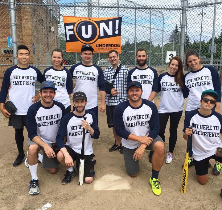 Not Here To Make Friends T-Shirt Photo