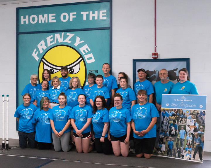 Frenzyed Flyers Flyball Team T-Shirt Photo