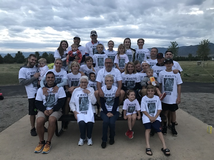 Lt. Beasley's 70th T-Shirt Photo