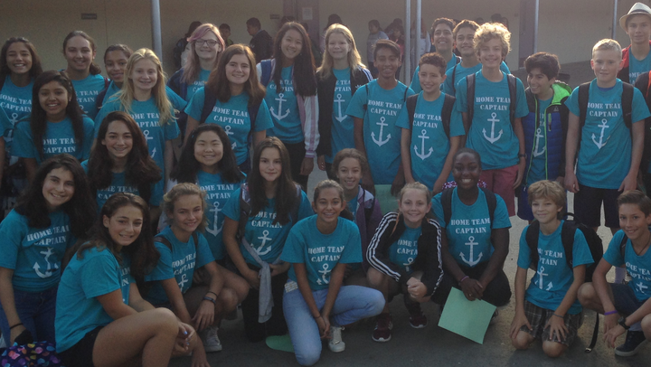 Graham Middle School Home Team Captains T-Shirt Photo