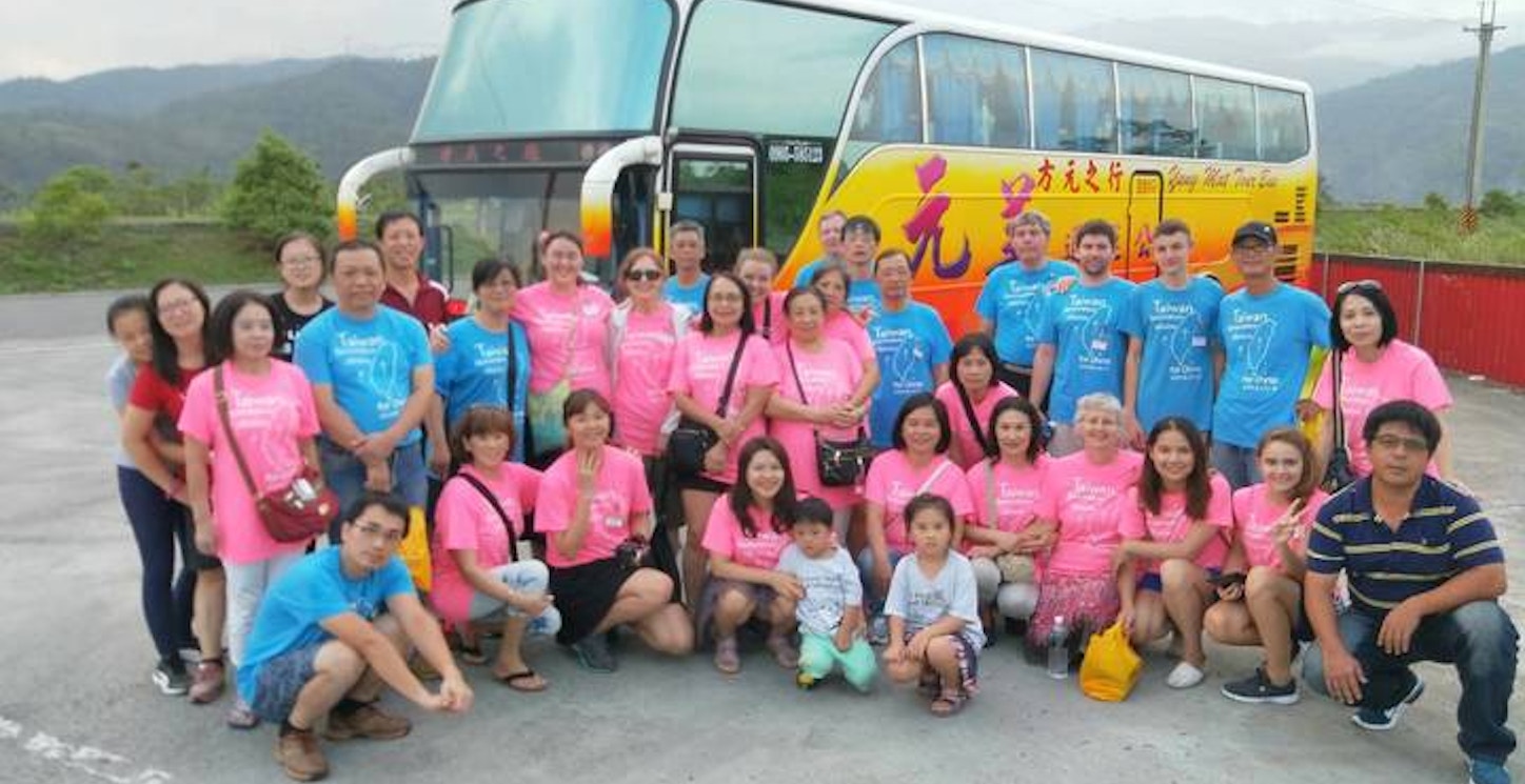 Taiwan Mission 4 Christ...Loving The Shirts! T-Shirt Photo