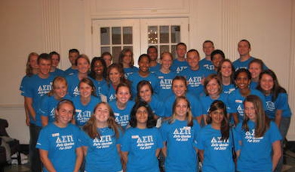 Delta Sigma Pi Recruitment Fall 2009 T-Shirt Photo