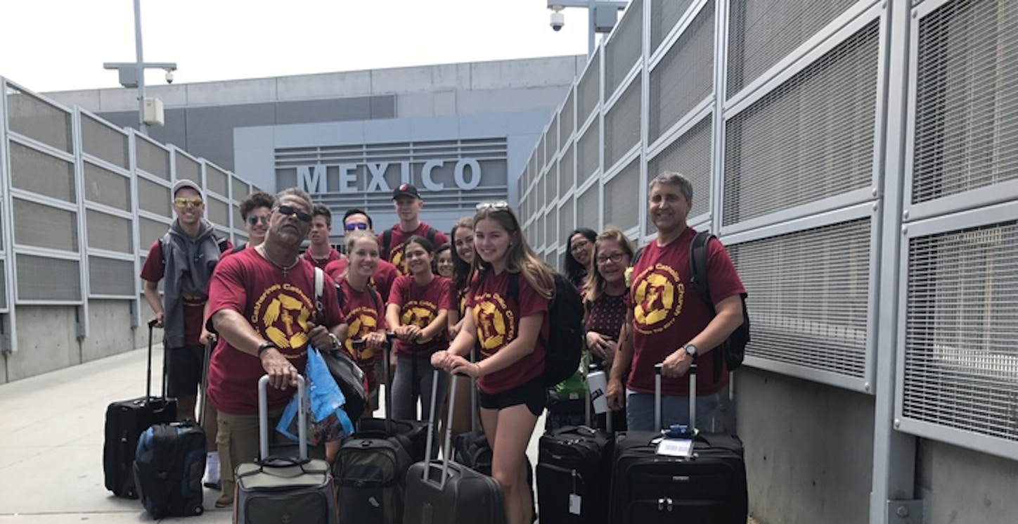 St. Catherine's Catholic Church Mission Trip To Mexico T-Shirt Photo