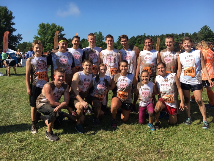 Getting Mucky For Ms T-Shirt Photo