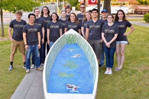 Ou Concrete Canoe Team  T-Shirt Photo