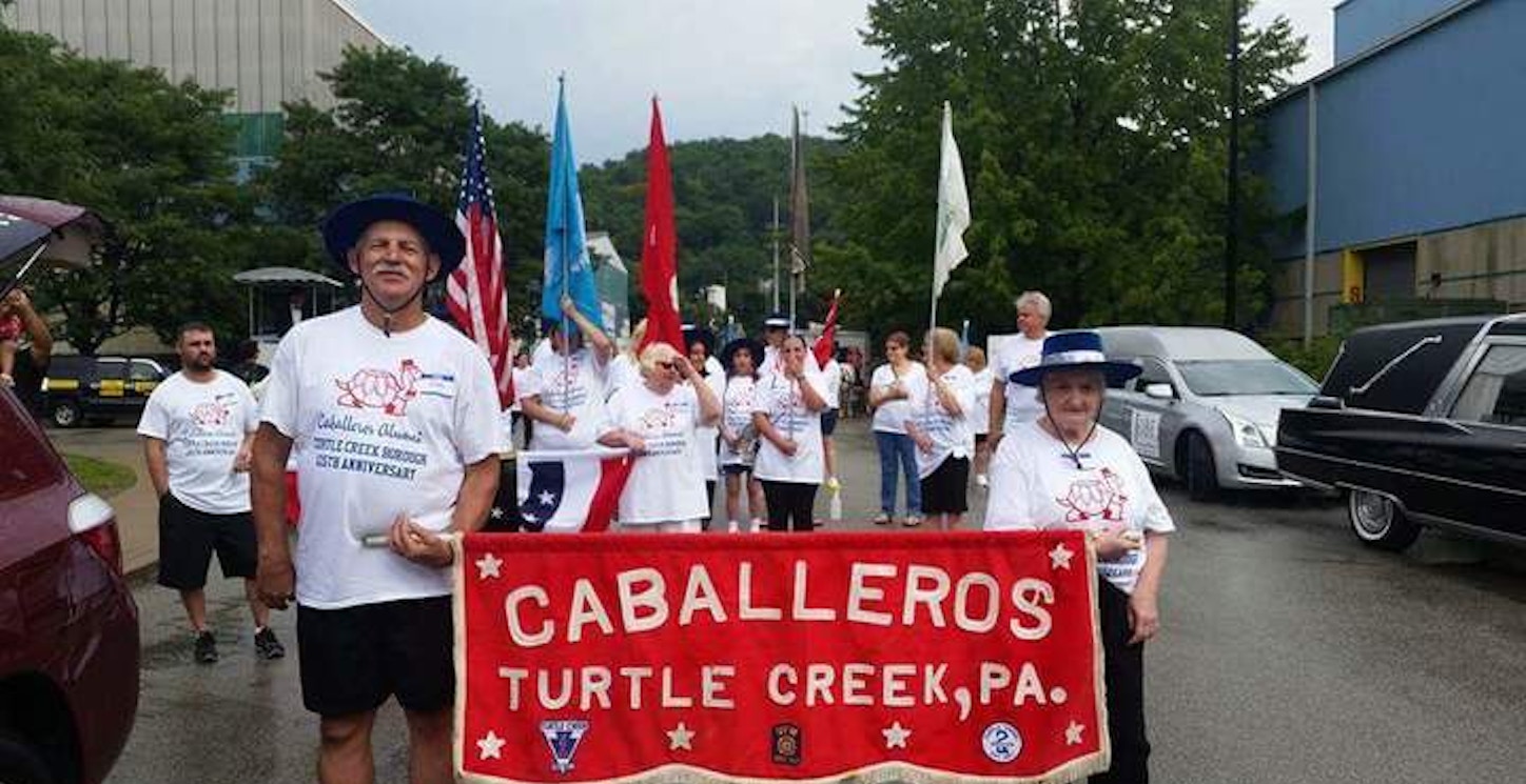 Picture of Turtle Creek Pa Caballeros Alumni Custom T-Shirt Design Turtle Creek Pa Caballeros Alumni T-Shirt Photo