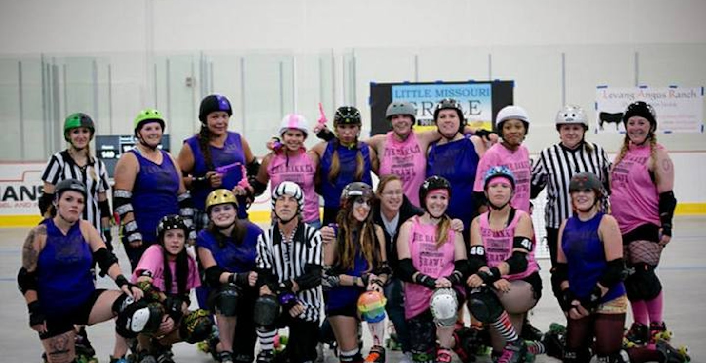 Picture of The Bakken Brawl Roller Derby Custom T-Shirt Design The Bakken Brawl Roller Derby T-Shirt Photo