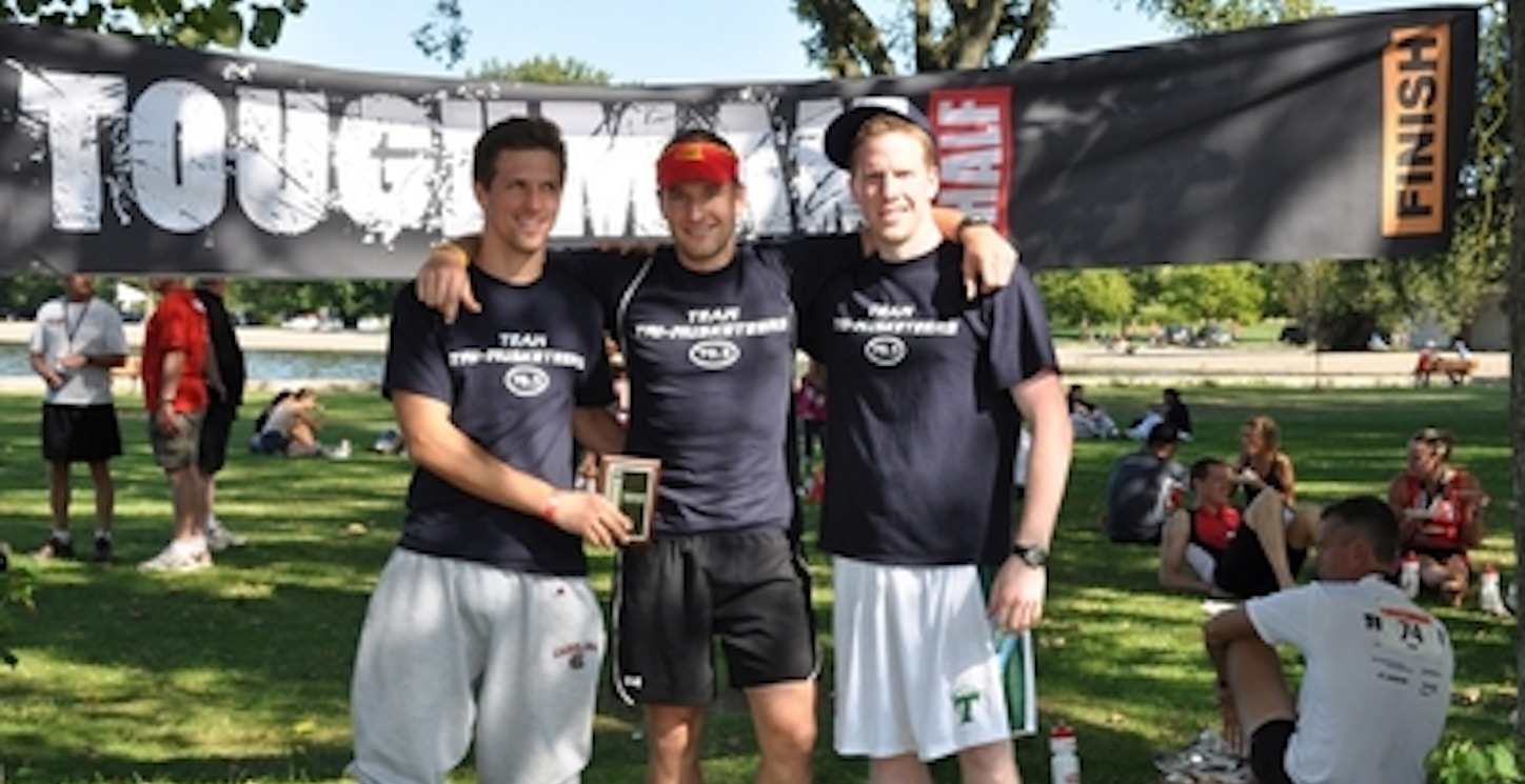 Picture of Team Tri Musketeers Custom T-Shirt Design Team Tri Musketeers T-Shirt Photo