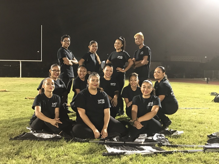 Santee Colorguard Performance Shirts!  T-Shirt Photo