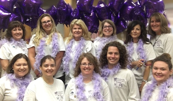 Phc   Paint The Town Purple For Alzheimer's Awareness T-Shirt Photo
