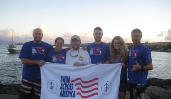 Team Swim Across America T-Shirt Photo