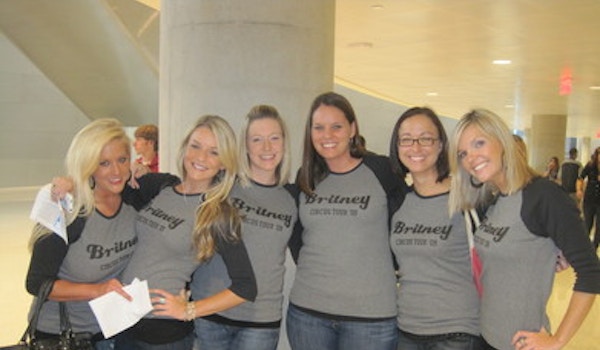 Picture of Britney Comes To Tulsa Custom T-Shirt Design Britney Comes To Tulsa T-Shirt Photo