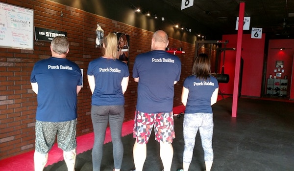 Picture of Punch Buddies! Custom T-Shirt Design Punch Buddies! T-Shirt Photo