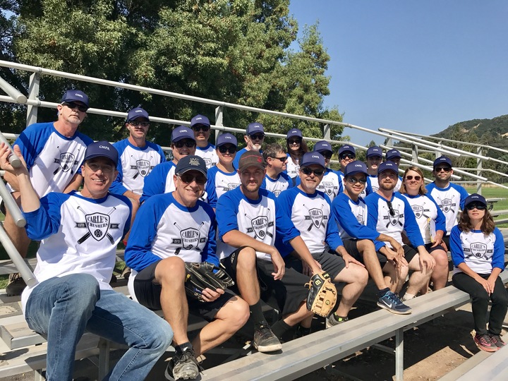 Carle's Crushers Softball Team T-Shirt Photo