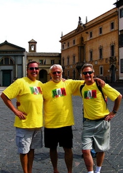 Making Friends With A T Shirt In Orvieto, Italy T-Shirt Photo