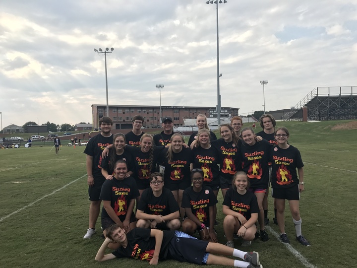 The Sizzling Saxes T-Shirt Photo