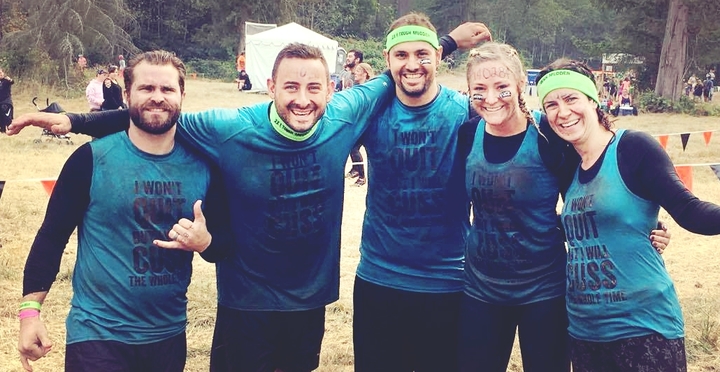 Muddy Cussing Tm Finishers T-Shirt Photo