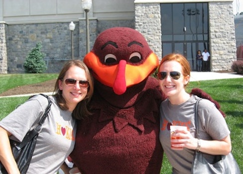 Even The Hokie Bird Loved Our Shirts :) T-Shirt Photo