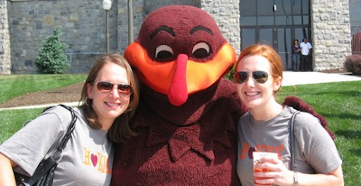 Even The Hokie Bird Loved Our Shirts :) T-Shirt Photo