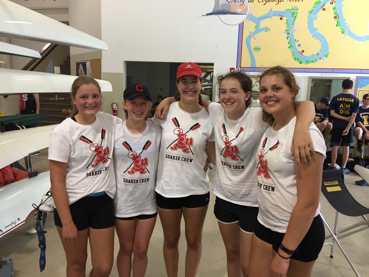 Shaker Heights High School Girl's Novice Four T-Shirt Photo