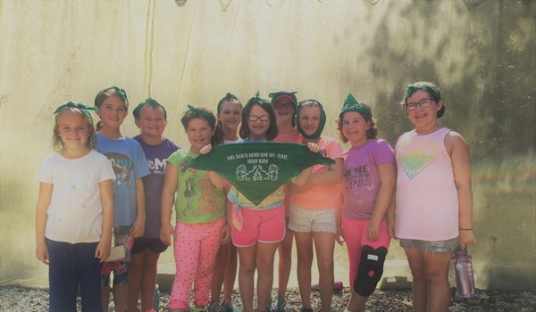 Girl Scouts Never Give Up! T-Shirt Photo