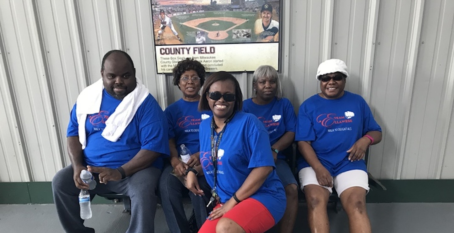 Picture of 2017 Walk To Defeat Als Team Ellawese Custom T-Shirt Design 2017 Walk To Defeat Als Team Ellawese T-Shirt Photo