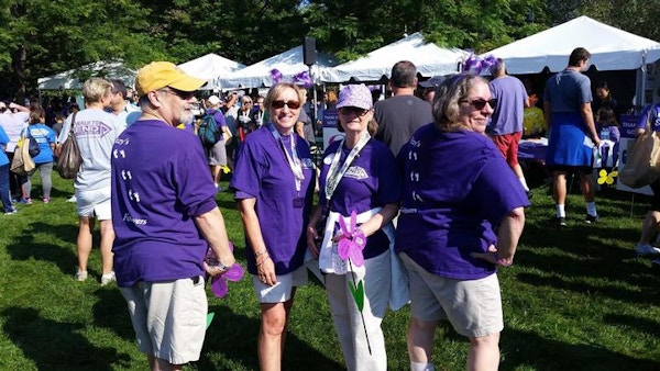 Fitzy's Followers At The 2017 Greater Boston Walk To End Alzheimer's T-Shirt Photo