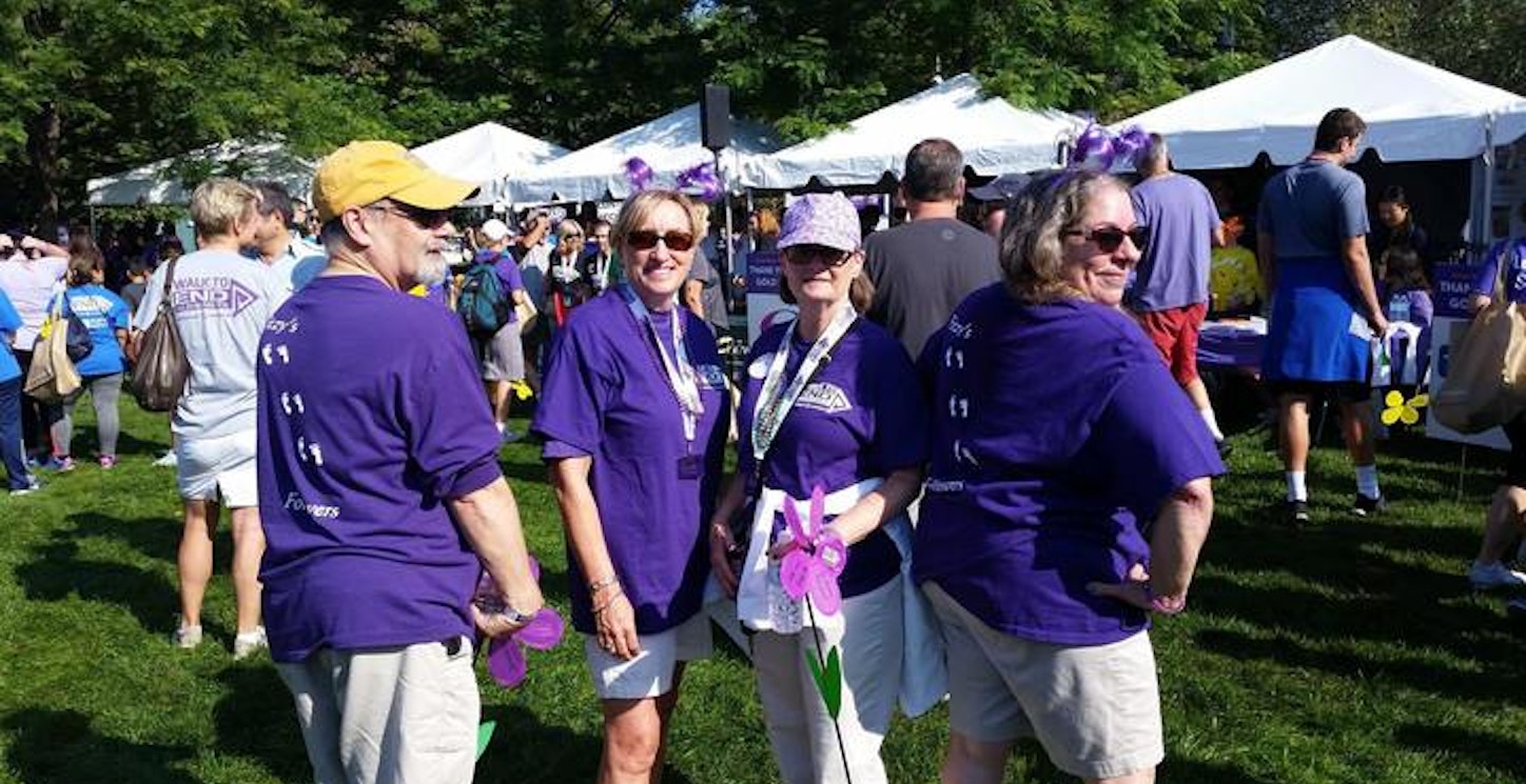 Fitzy's Followers At The 2017 Greater Boston Walk To End Alzheimer's T-Shirt Photo